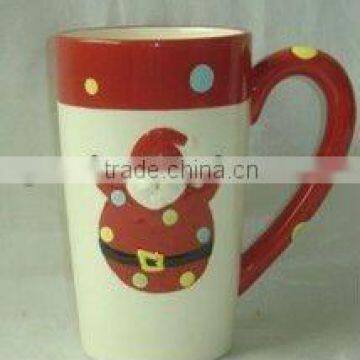 ceramic christmas mug