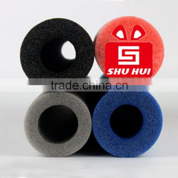 Single bungee jumping open cell epe foam pipe open cell epe foam rube for air conditioning coaxial cable qr412/m al tube cable