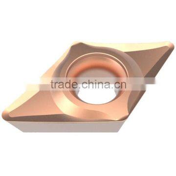DCGT-SL insert for Heat-resisting Alloy, Finishing, Positive angle