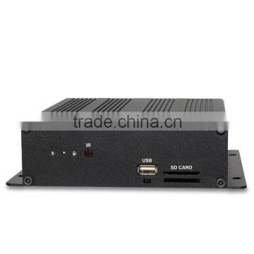 100% Factory WiFi 3G Optional Aluminum Alloy Housing 4CH SD Card Mobile DVR for Trucks photo-5