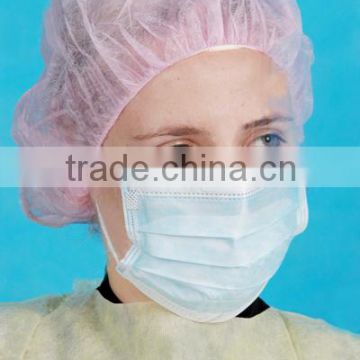 disposable pp bouffant cap/ mob cap/nurse cap/surgical cap ,CE& ISO Certificate