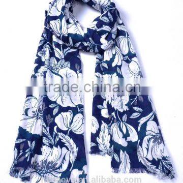 New 2016 cheap factory viscose printed scarf