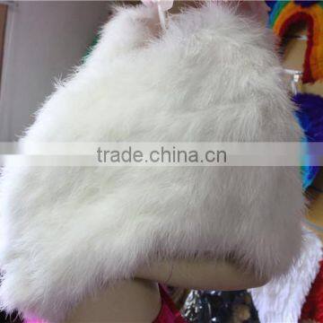 Bridal Dress White Turkey Feather Shawl For Dress Up photo-3