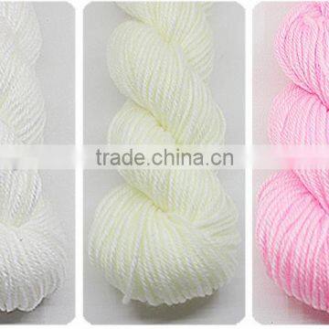 Handknitting Skein Yarn 100%cotton/acrylic 21S for Art Hand Toys photo-5