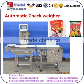 Shanghai factory price food snack automatic Weight checker machine 0086-18321225863 BY-XBC