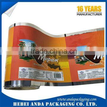 Custom Packing Food Bag/ Laminated OPP Plastic Popsicle Film Rolls/ Print OPP/VMCPP Packing Material photo-2