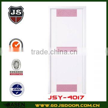 JSY-4017 Guang Zhou CASEN Modern Primed White Solid Wood Bedroom Door