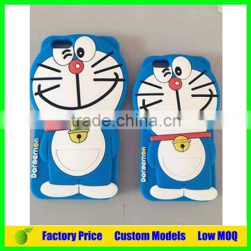 Doraemon design Custom silicone mobile phone case cover for Huawei Ascend P8 lite mobile case cover