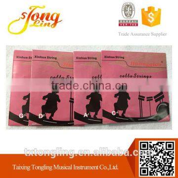 Hot Sale Silver Material Cello Strings