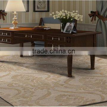 Floral Flooring Modern Handmade carpet for Wall to Wall Floor