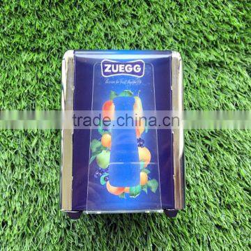 POS Popular Tin Napkin Holder With Side Menu Holder photo-2