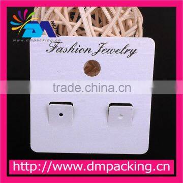 wholesale earring hanging card paper for jewelry display