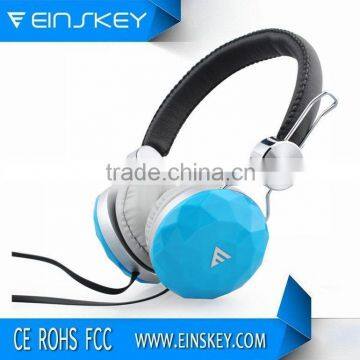 2015 new products long Wired Stereo Headphone With Microphone