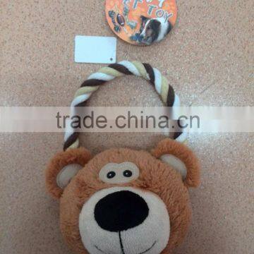 Plush Cotton Rope Pet Toy,hot Sale Dog Chew Toys With Knots photo-2