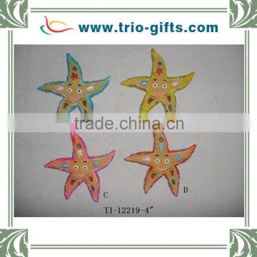 Polyresin souvenir magnet of sea star