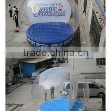 CY- hot sale attractive inflatable snow globe