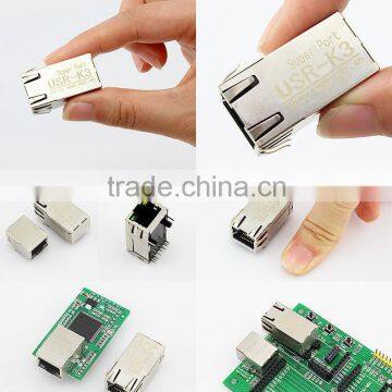 USR-K3 High Performance Super Port Serial TTL to Ethernet/RJ45 Module Withe Cortex M4 Support Upgrade Firmware via Network photo-2
