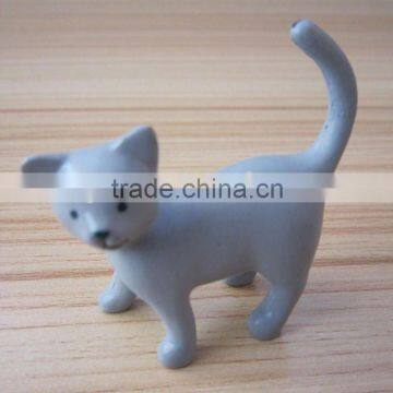 Plastic cat toys,cat figures,cat decoration toys