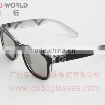 top quality 3d glasses plastic polarizer