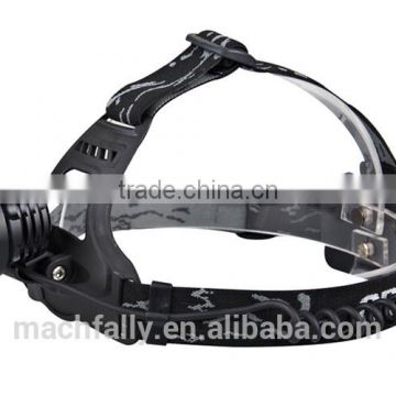 Machfally 2015 Multi-function Headlamp XML_T6 Flat Head High Power Headlamp Removable Headlamp