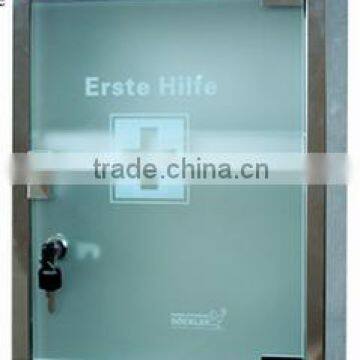 first aid cabniet,first aid case,first aid kit,metal cabinet with glass for Medical equipments