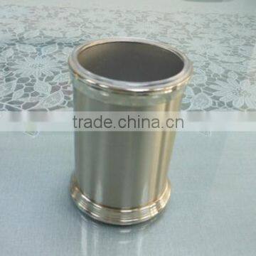 high end metal stainless steel table silver tumbler holder