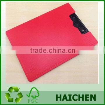 wholesale A4 size PVC folding clipboard