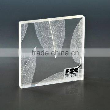 Hot Products!! UV Resistance Acrylic diffuser sheet with Poster Pasted on Back Board