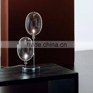 Simple Table Lamp with Metal+ Glass Study Modern Desk Lamps