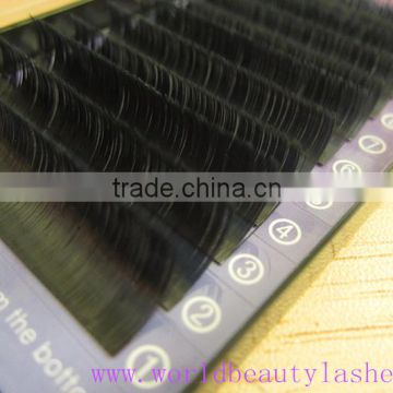 elliptical flat eyelash extensions private label individual eyelash as soft as 0.07 lashes cashmere eyelash