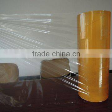 different thickness pvc cling film by color box packing /preservative film
