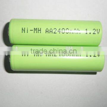 aa rechargeable battery 1.2v 2400mah