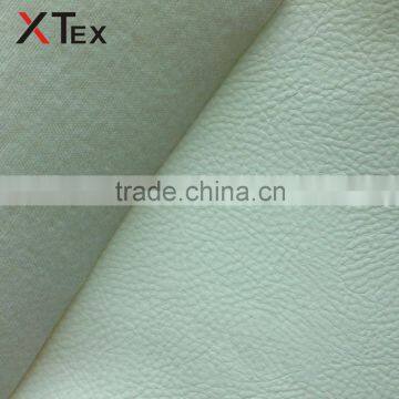 Lichee Pattern Embossed Pvc Leather Like Fabric for Living Room Sofa Furniture Upholstery photo-2