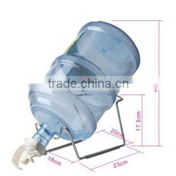 Single White Counter Display Storage Water Bottle Racks With Tap Quality Choice photo-2