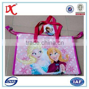 Frozen Anna Elsa Printing fashionable pp shopping bag