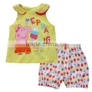 wholesale baby printed harm round collar shirt kids clothes wholesale china