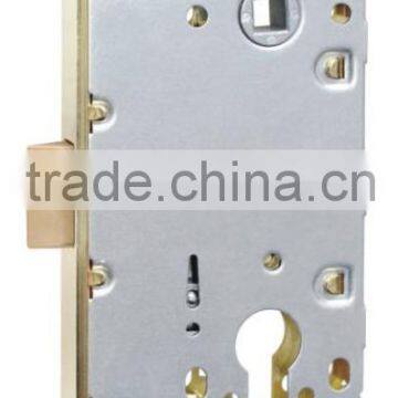 Door Lock Italian European 410C PVC Mortise lock body for sliding wooden doors