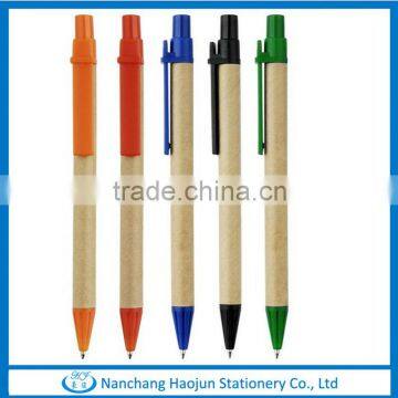 User-Friendly Recycle Paper Pen Eco Pen