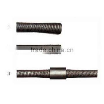 Upset forging steel bar rebar thread coupler for building Low price