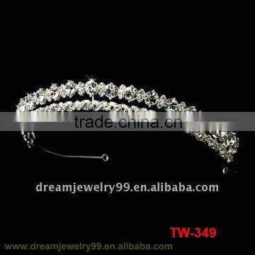 fashion rhinestone star tiaras crowns