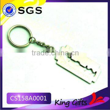 Factory direct sale new product CS158A0001 silver/gold/copper etc metal keychain