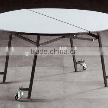 Hotel Foldable table with wheels LG-FS-031