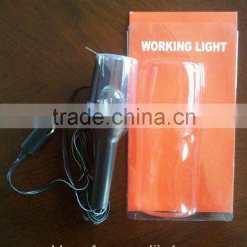 12v 10w Plastic Cover Cigarette Lighter Portable Hand Working Lamp photo-2