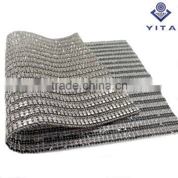 Clear Glue Crystal Material Hot Fix Gun Black Color Rhinestone Sheet Wholesale In YiWu China