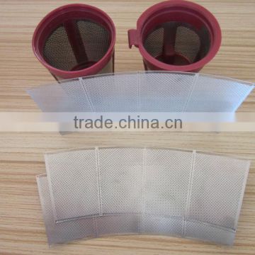 Stainless steel etching coffee filter mesh