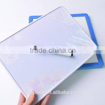 magnetic ceramic whiteboard standard mini size