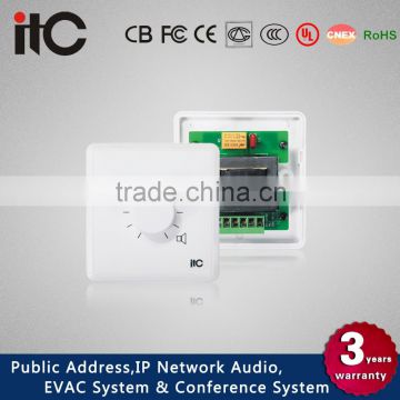 ITC T-671F Series Multiple Modules 11 Steps Wall Volume Control Public Address