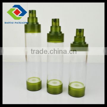 15ml 30ml 50ml Green Airless Bottle Container