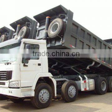 HOWO 336hp 375hp heavy dump trucks 8x4 40000kgs 50000kgs 60000kgs tippers