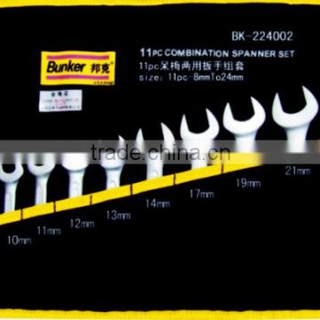 combination ring spanner sets 11 pcs